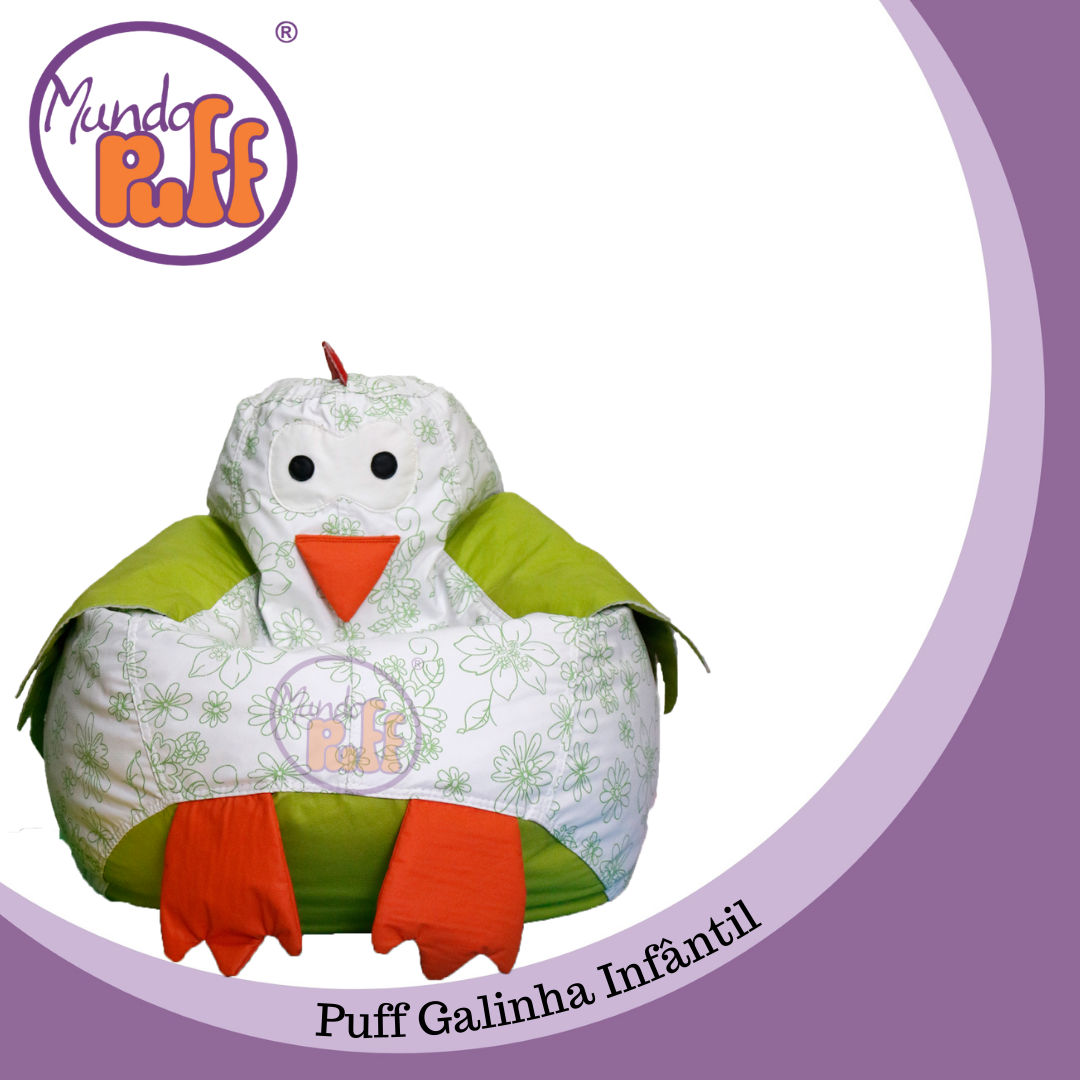 Puff Galinha Infantil