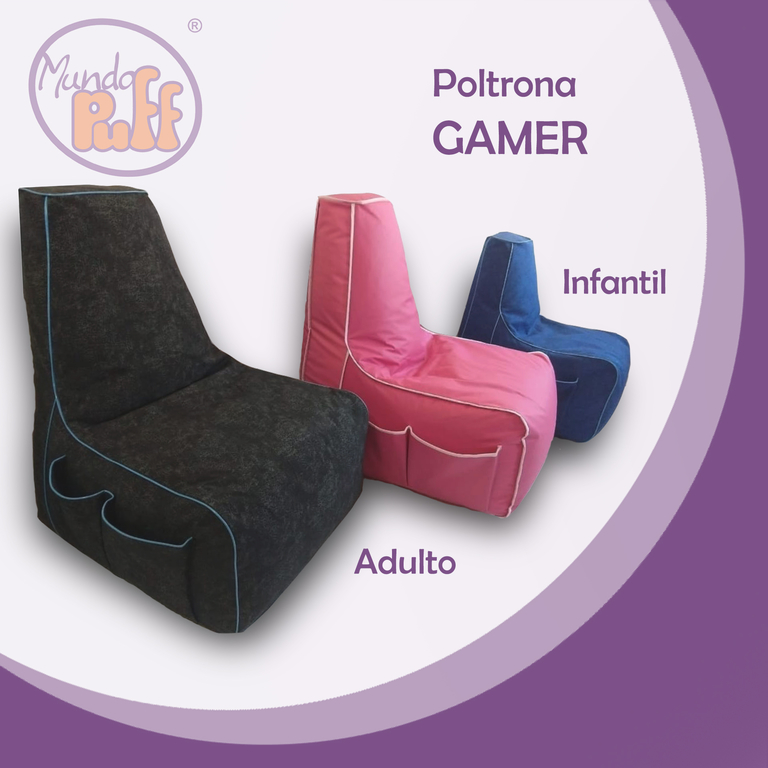 Poltrona Gamer Adulto Infantil